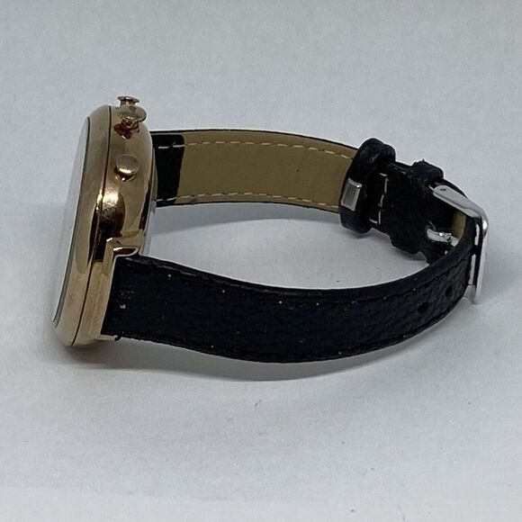 Fossil Hybrid FTW5023 Womens Black Leather Analog Dial Genuine Smart Watch CM625 - Picture 9 of 12